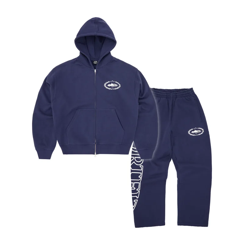 SUPERIOR ROYALE TRACKSUIT [NAVY], front view (1 of 4)