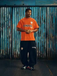 GIAPPONESE COTTON JERSEY [ORANGE], detail (4 of 5)