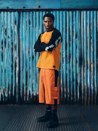 WAVE SHORT [ORANGE], detail (4 of 4)