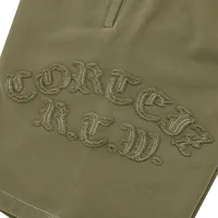 DIPLOMATIC SWEATSHORT [OLIVE], side view (3 of 4)