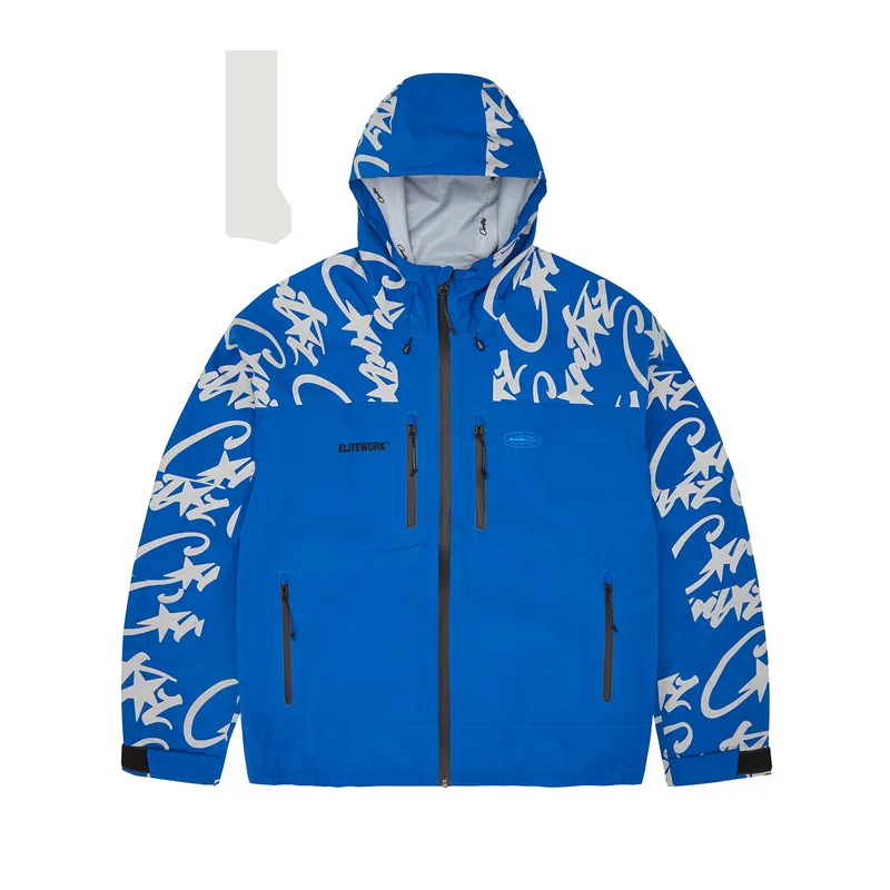 ELITEWORK™ WATERPROOF SHELL JACKET [BLUE], front view (1 of 5)