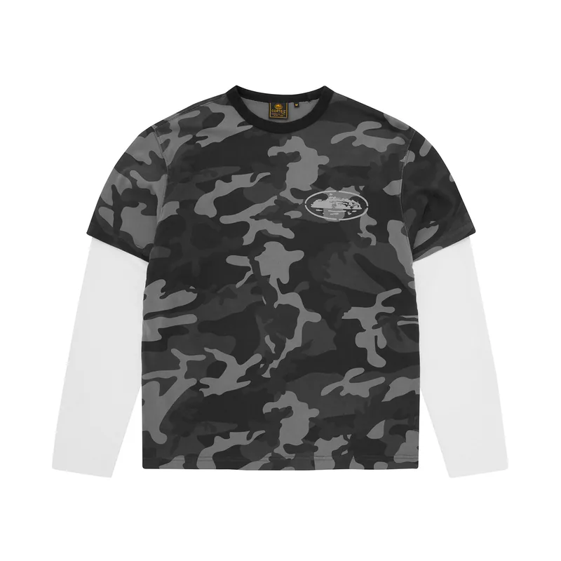 ISLAND HYBRID THERMAL LS [BLACK CAMO], front view (1 of 2)