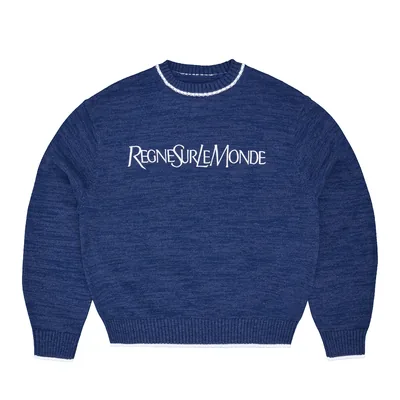 RSLM KNIT CREWNECK [NAVY]