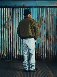 GUERILLAZ HEAVY DUTY BOMBER [OLIVE], detail (4 of 4)