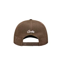 ISLAND PUFF PRINT TRUCKER HAT [BROWN], back view (2 of 2)