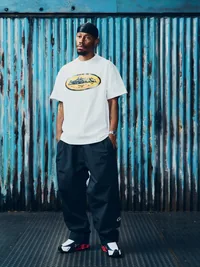 CORRODED ISLAND TEE [WHITE], back view (2 of 2)