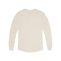 GUERILLAZ THERMAL LS TEE [CREAM], back view (2 of 3)