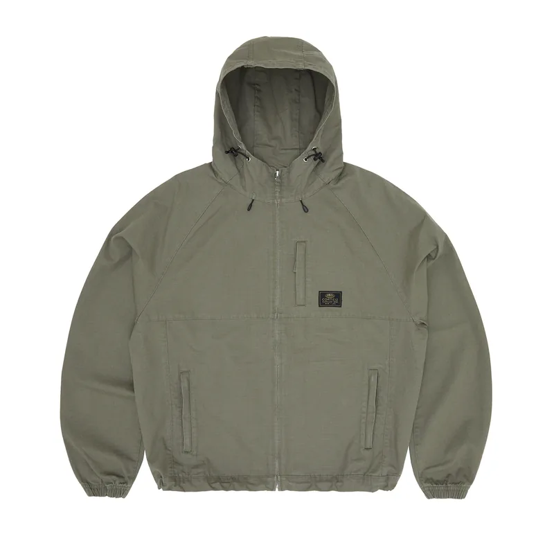 GUERILLAZ RIPSTOP JACKET [OLIVE], front view (1 of 5)