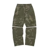 GUERILLAZ CONVERTIBLE PANT [GREEN CAMO], back view (2 of 5)