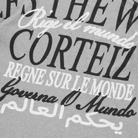 WORLDWIDE WAFFLE THERMAL [HEATHER GREY], side view (3 of 5)