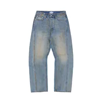 ARDWEAR PANEL BAGGY JEANS [WASHED INDIGO], front view (1 of 5)