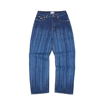 STRIKE BAGGY JEANS [DARK WASH]