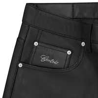 ARDWEAR LEATHER SHORT [BLACK], detail (4 of 4)