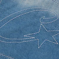 STITCH DOWN DENIM JACKET [FADED INDIGO], side view (3 of 7)