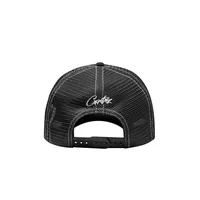 ISLAND OUTLINE TRUCKER HAT [BLACK], back view (2 of 3)