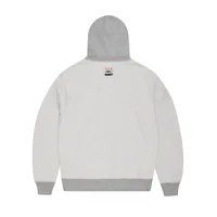 HMP CONTRAST HOODIE [HEATHER GREY], back view (2 of 4)