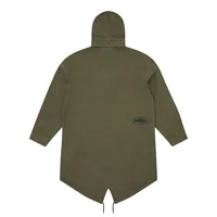GUERILLAZ FISHTAIL PARKA [OLIVE], back view (2 of 5)