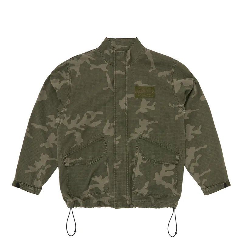 GUERILLAZ JACKET [GREEN CAMO], front view (1 of 4)
