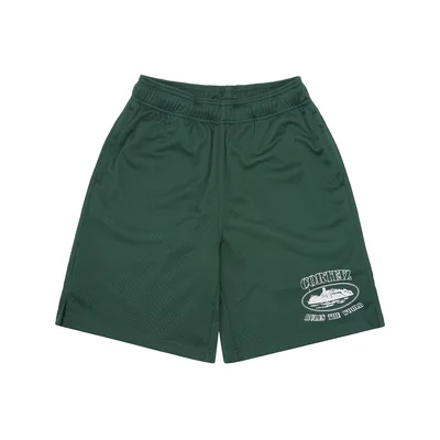 OG ALCATRAZ MESH SHORT [FOREST GREEN]