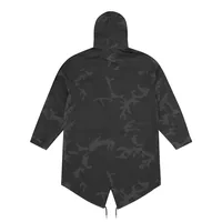 GUERILLAZ FISHTAIL PARKA [BLACK CAMO], back view (2 of 3)