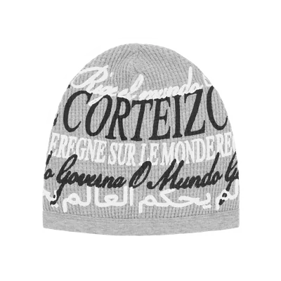 WORLDWIDE WAFFLE BEANIE [HEATHER GREY]
