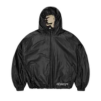 ALWEIZ REVERSIBLE JACKET [BLACK/CAMO] — close-up (5 of 10)