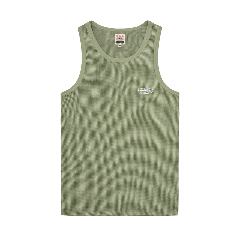 HMP CLASSIC TANK TOP [OLIVE], front view (1 of 2)