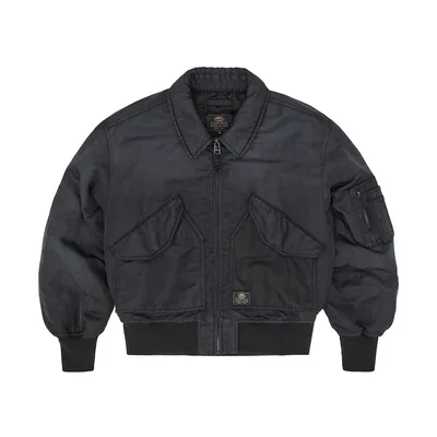 ALCATRAZ BOMBER JACKET [VINTAGE BLACK]