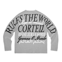 WORLDWIDE WAFFLE THERMAL [HEATHER GREY], front view (1 of 5)