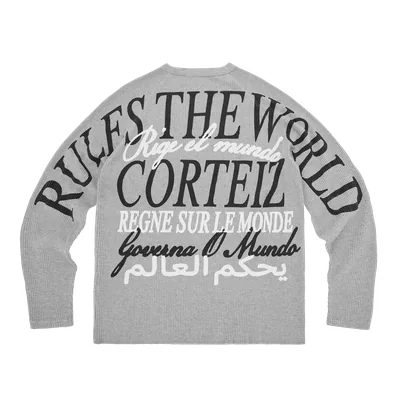 WORLDWIDE WAFFLE THERMAL [HEATHER GREY]