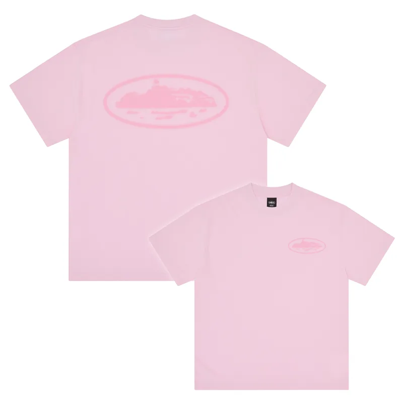 ISLAND KNOCKOUT TEE [PINK], front view (1 of 6)
