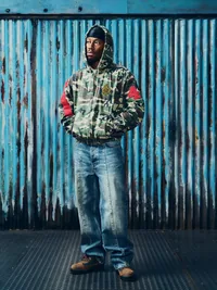 EMBLEM RIPSTOP JACKET [WOODLAND CAMO], detail (4 of 6)