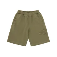 DIPLOMATIC SWEATSHORT [OLIVE], front view (1 of 4)