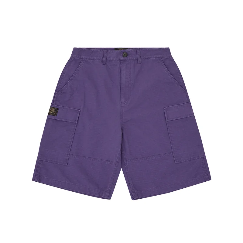 GUERILLAZ CARGO SHORT [PURPLE], front view (1 of 2)