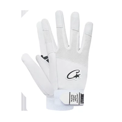 LEATHER GLOVES [WHITE]
