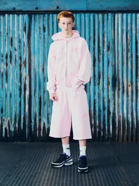 ISLAND KNOCKOUT SWEATSHORT [PINK], side view (3 of 4)