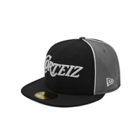 PIRATE RADIO NEW ERA FITTED CAP [BLACK/GREY], front view (1 of 4)