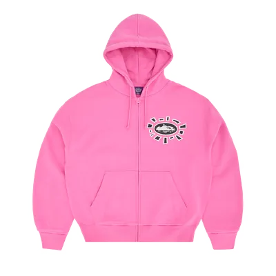 ALWEIZ ZIP HOODIE [PINK]