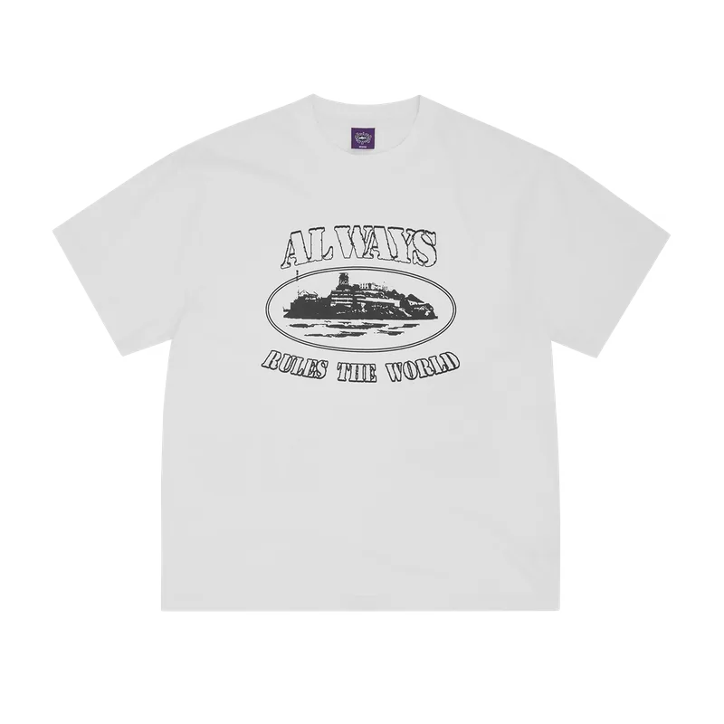 OG ALWEIZ TEE [WHITE] — front view (1 of 3)