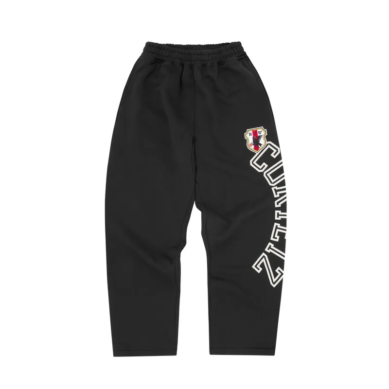 ARCH SHIELD OPEN HEM SWEATPANT [BLACK], front view (1 of 3)