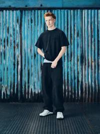 ISLAND KNOCKOUT TEE [BLACK], close-up (5 of 6)