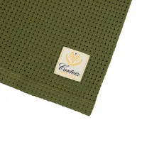 VICE MESH KNIT VEST [OLIVE], side view (3 of 4)