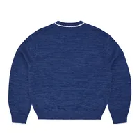 RSLM KNIT CREWNECK [NAVY], back view (2 of 4)