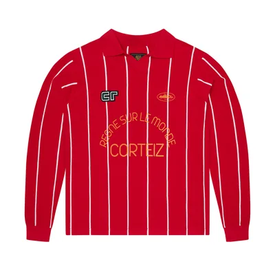 MONDE KNIT LS JERSEY [RED]
