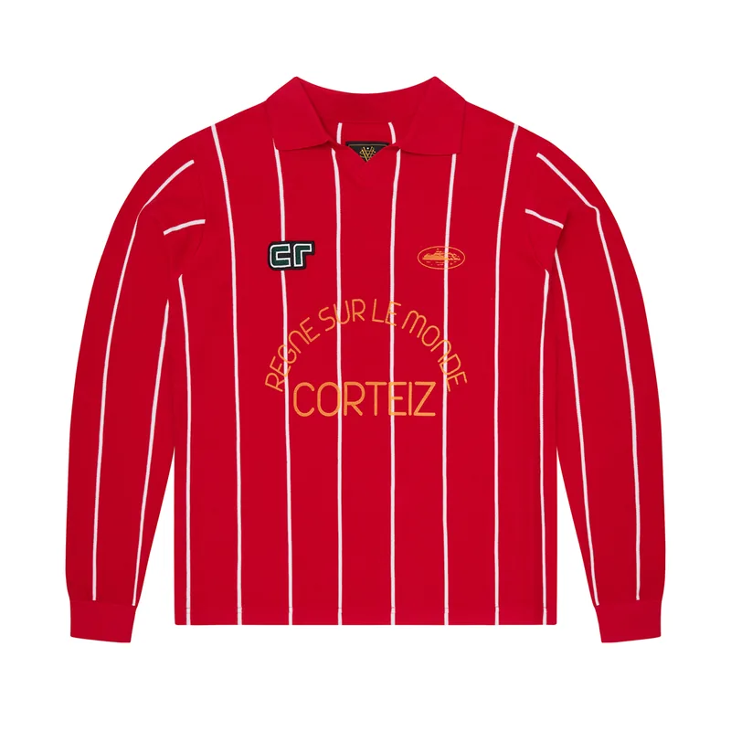MONDE KNIT LS JERSEY [RED], front view (1 of 5)