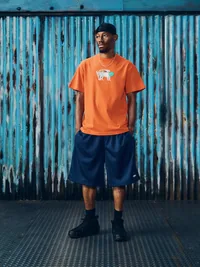 DOGGY TEE [ORANGE], back view (2 of 2)