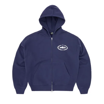 SUPERIOR ROYALE ZIP HOODIE [NAVY]