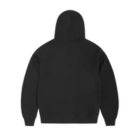 ARCH SHIELD ZIP HOODIE [BLACK], back view (2 of 3)