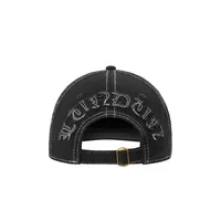 DIPLOMATIC CAP [BLACK], back view (2 of 3)