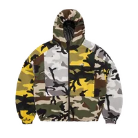 ALWEIZ REVERSIBLE JACKET [BLACK/CAMO] — back view (2 of 10)